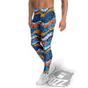 Mix Bandanna Kerchief Print Pattern Men's Leggings-grizzshop