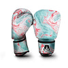 Mixed Red and Turquoise Marble Boxing Gloves-grizzshop