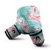 Mixed Red and Turquoise Marble Boxing Gloves-grizzshop