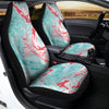 Mixed Red and Turquoise Marble Car Seat Covers-grizzshop