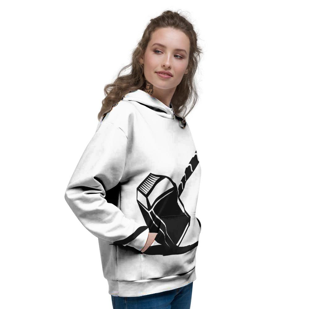 Mjolnir Hammer Of Thor Print Women's Hoodie-grizzshop
