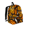 Monarch Butterfly Pattern Print Backpack-grizzshop