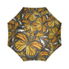 Monarch Butterfly Pattern Print Foldable Umbrella-grizzshop