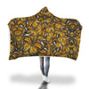 Load image into Gallery viewer, Monarch Butterfly Pattern Print Hooded Blanket-grizzshop
