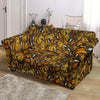 Monarch Butterfly Pattern Print Loveseat Cover-grizzshop