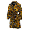 Monarch Butterfly Pattern Print Men Long Robe-grizzshop