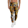 Monarch Butterfly Pattern Print Men's Leggings-grizzshop