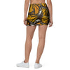 Monarch Butterfly Pattern Print Mini Skirt-grizzshop