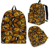 Monarch Butterfly Pattern Print Premium Backpack-grizzshop