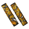 Monarch Butterfly Pattern Print Seat Belt Cover-grizzshop