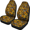 Monarch Butterfly Pattern Print Universal Fit Car Seat Cover-grizzshop