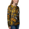 Monarch Butterfly Pattern Print Women's Sweatshirt-grizzshop