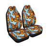 Monarch Butterfly Print Car Seat Covers-grizzshop