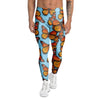 Monarch Butterfly Print Men's Leggings-grizzshop