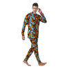 Monarch Butterfly Print Men's Pajamas-grizzshop