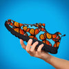 Monarch Butterfly Print Men's Sneakers-grizzshop