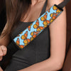 Monarch Butterfly Print Seat Belt Cover-grizzshop