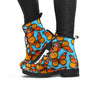 Monarch Butterfly Print Women's Boots-grizzshop