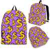 Money Dollar Pattern Print Backpack-grizzshop