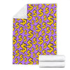 Money Dollar Pattern Print Blanket-grizzshop