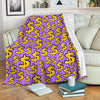 Money Dollar Pattern Print Blanket-grizzshop