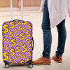 Money Dollar Pattern Print Luggage Cover Protector-grizzshop