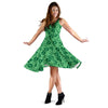 Money Dollar Print Pattern Dress-grizzshop