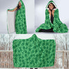 Money Dollar Print Pattern Hooded Blanket-grizzshop