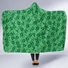 Money Dollar Print Pattern Hooded Blanket-grizzshop