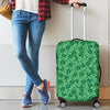 Money Dollar Print Pattern Luggage Cover Protector-grizzshop