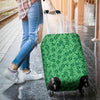 Money Dollar Print Pattern Luggage Cover Protector-grizzshop