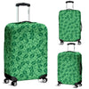 Money Dollar Print Pattern Luggage Cover Protector-grizzshop