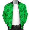 Money Dollar Print Pattern Men's Bomber Jacket-grizzshop