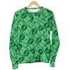 Money Dollar Print Pattern Women's Sweatshirt-grizzshop