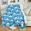 Monkey Print Pattern Blanket-grizzshop