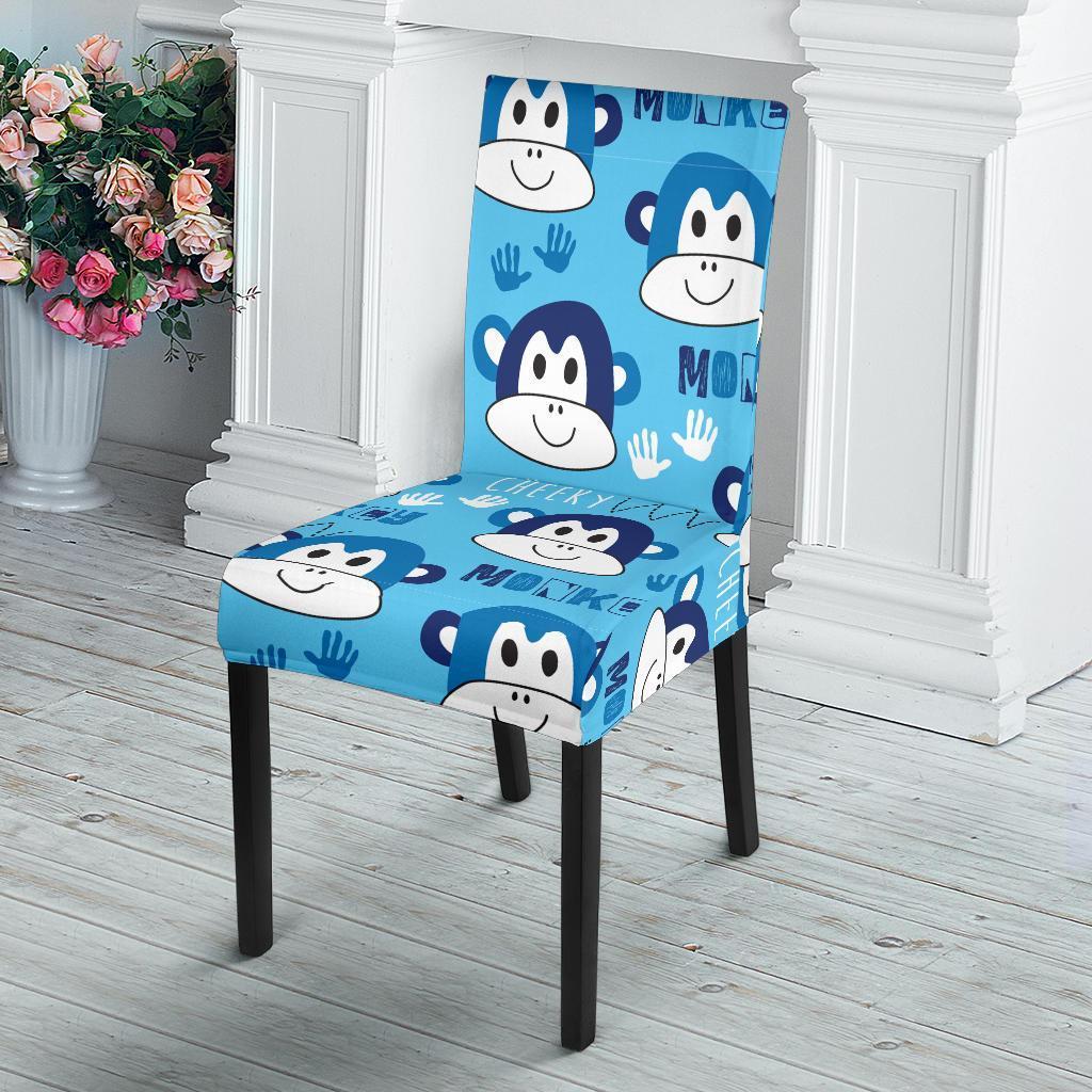 Monkey Print Pattern Chair Cover-grizzshop