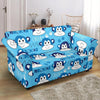 Monkey Print Pattern Loveseat Cover-grizzshop