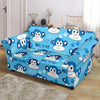 Monkey Print Pattern Loveseat Cover-grizzshop