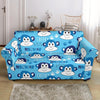 Monkey Print Pattern Loveseat Cover-grizzshop