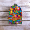 Monkey Trippy Psychedelic Backpack-grizzshop