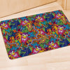 Monkey Trippy Psychedelic Door Mat-grizzshop