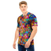 Monkey Trippy Psychedelic Men T Shirt-grizzshop