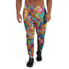 Monkey Trippy Psychedelic Men's Joggers-grizzshop