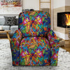 Monkey Trippy Psychedelic Recliner Cover-grizzshop