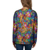 Monkey Trippy Psychedelic Women's Sweatshirt-grizzshop