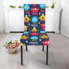 Monster Fluffy Pattern Print Chair Cover-grizzshop