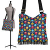 Monster Fluffy Pattern Print Crossbody Bags-grizzshop