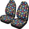 Monster Fluffy Pattern Print Universal Fit Car Seat Cover-grizzshop