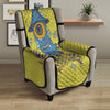 Monster Graffiti Characters Print Armchair Protector-grizzshop