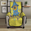 Monster Graffiti Characters Print Armchair Protector-grizzshop